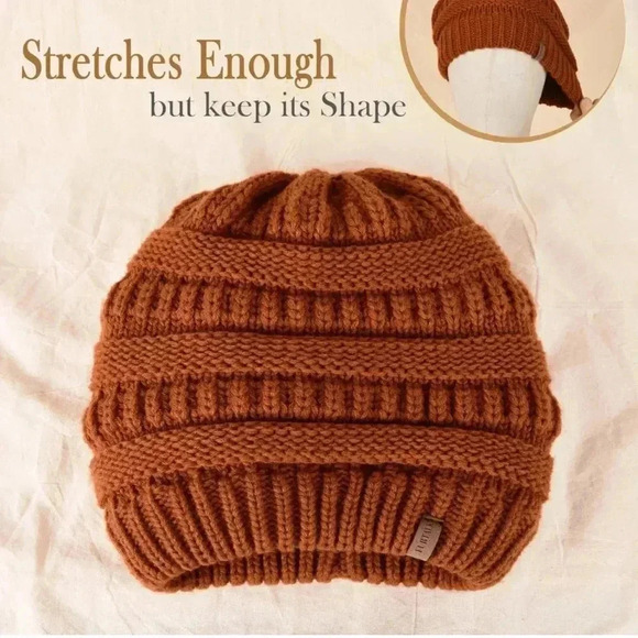 furtalk Accessories - Furtalk Orange Beanie hat